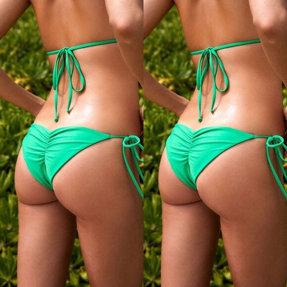 Free People x Beach Riot Solid Tie Side Bottoms - Picture 5 of 7